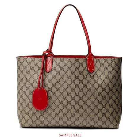 gucci small leather tote|Gucci tote bag outlet.